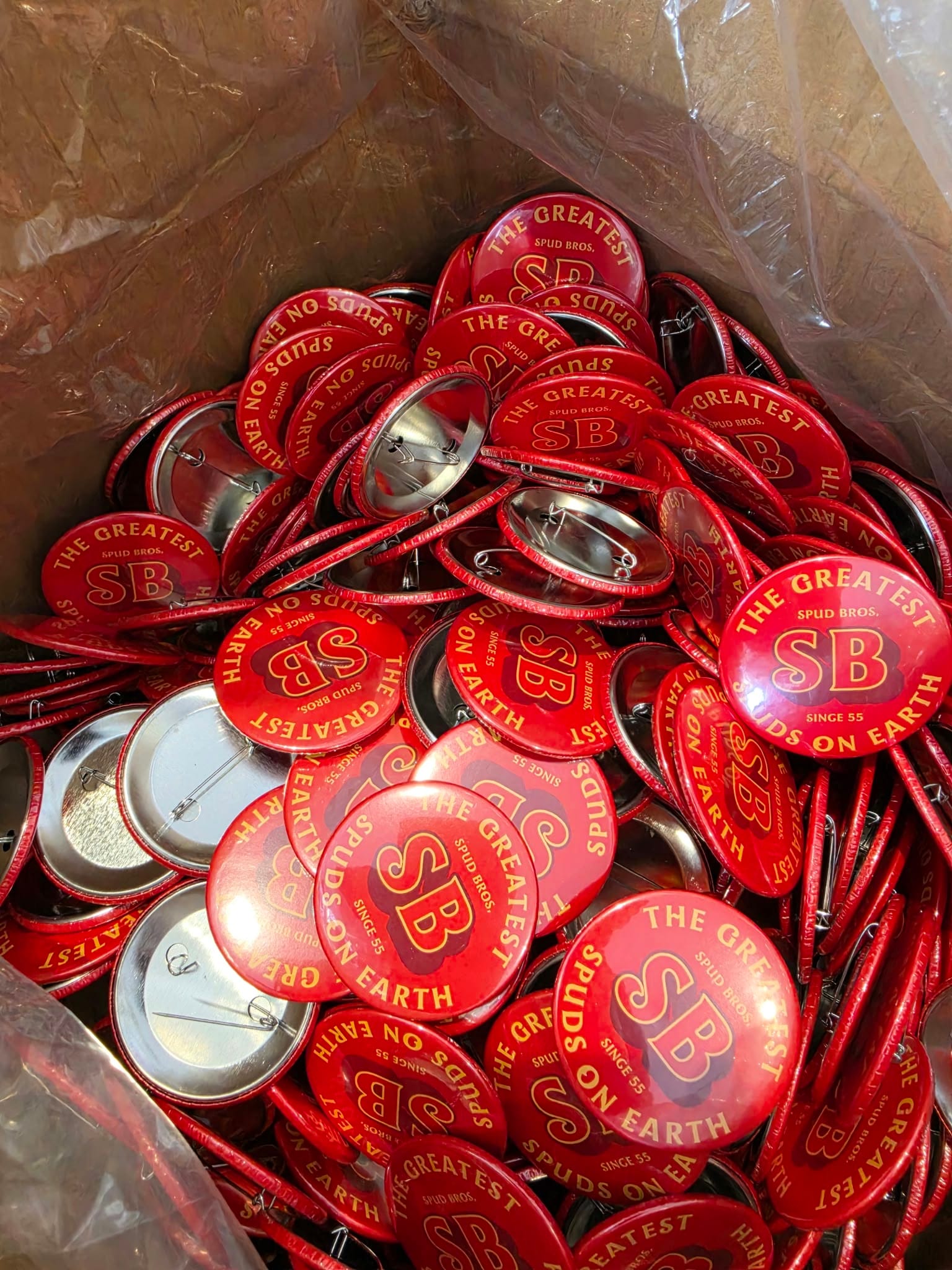 custom printed badges